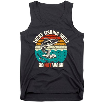 Lucky Fishing Funny Catfish Tank Top