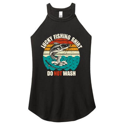 Lucky Fishing Funny Catfish Women’s Perfect Tri Rocker Tank