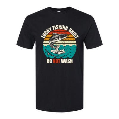 Lucky Fishing Funny Catfish Softstyle® CVC T-Shirt