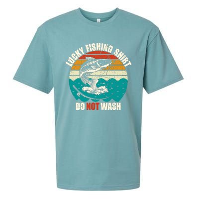 Lucky Fishing Funny Catfish Sueded Cloud Jersey T-Shirt