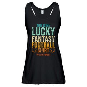 Lucky Fantasy Football Draft Party Do Not Wash Ladies Essential Flowy Tank