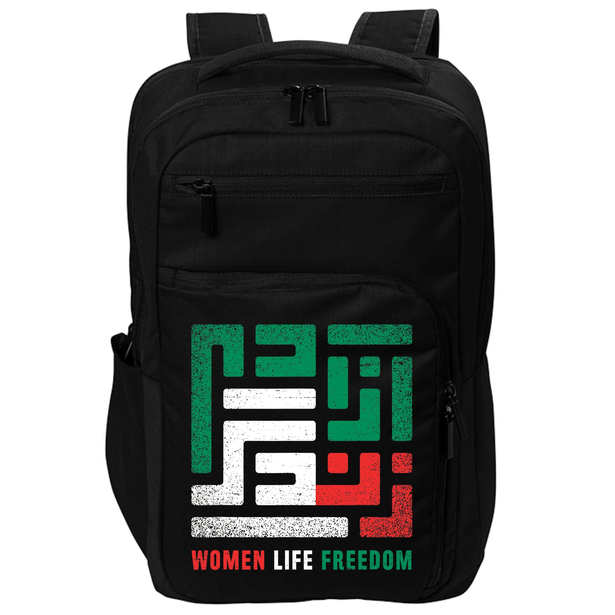 Life Freedom Free Iran Impact Tech Backpack