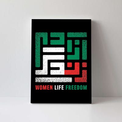  Life Freedom Free Iran Canvas