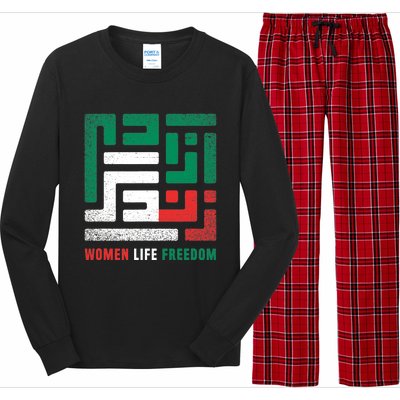  Life Freedom Free Iran Long Sleeve Pajama Set