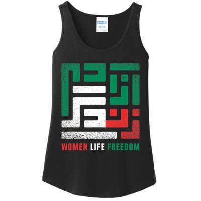  Life Freedom Free Iran Ladies Essential Tank