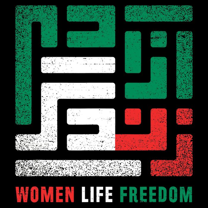 Life Freedom Free Iran Sustainable Beanie