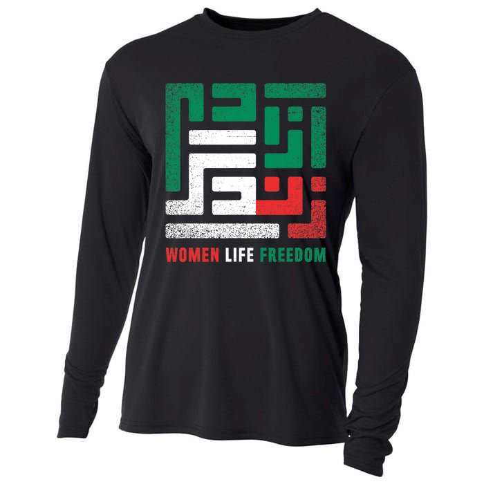  Life Freedom Free Iran Cooling Performance Long Sleeve Crew