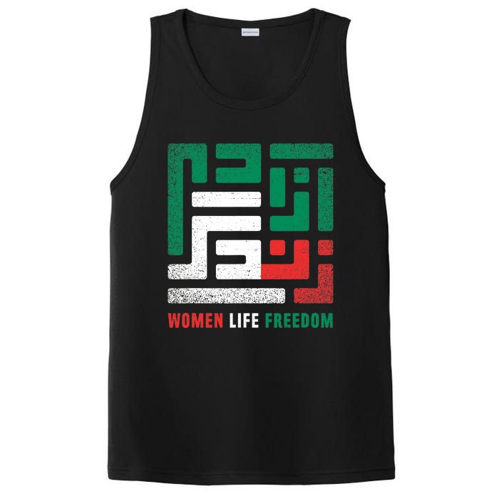  Life Freedom Free Iran PosiCharge Competitor Tank