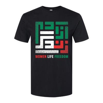  Life Freedom Free Iran Softstyle CVC T-Shirt