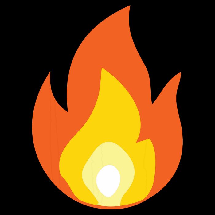 Lit Fire Flame Hot Burning Beach Drawstring Bag
