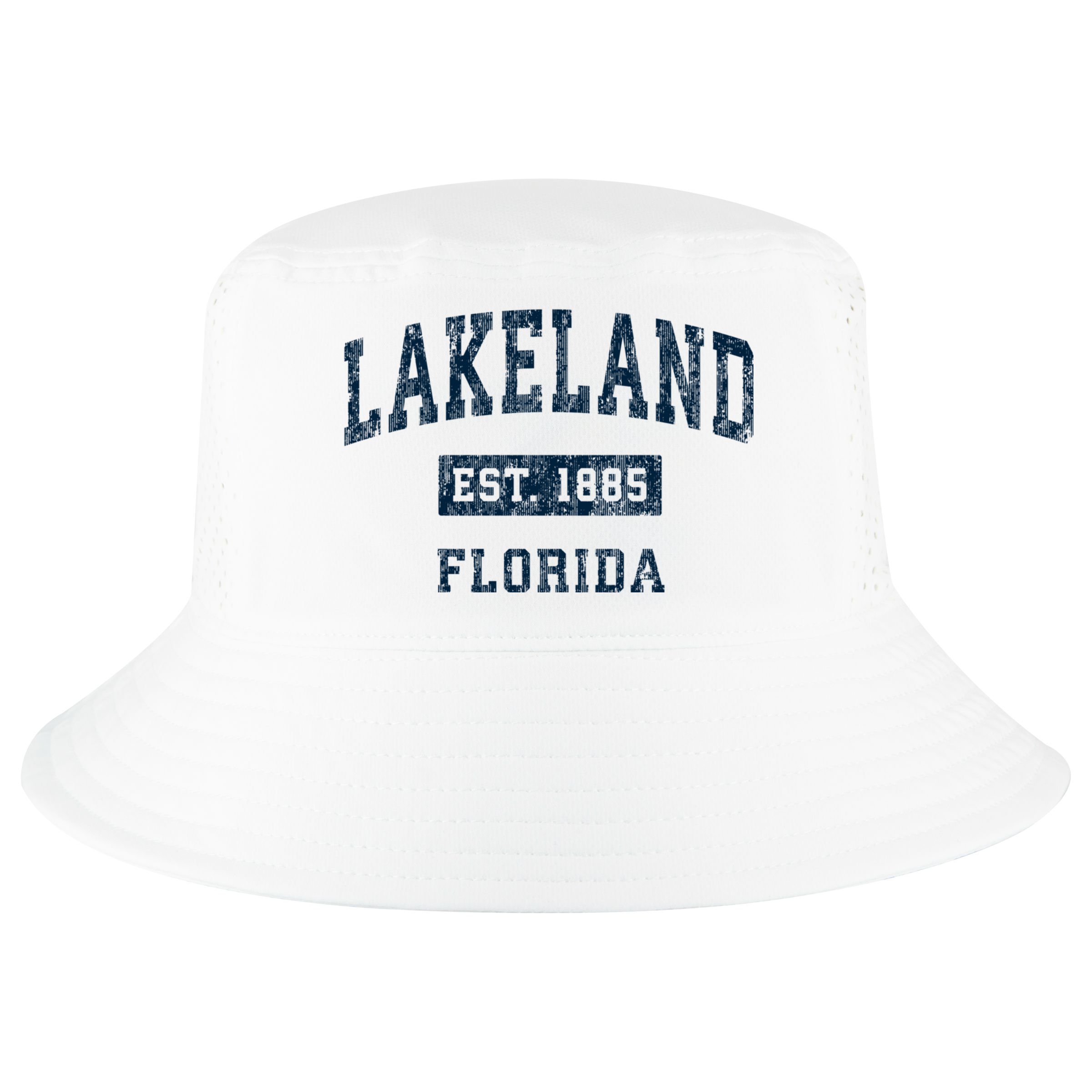 Lakeland Florida Fl Vintage Sports Cool Comfort Performance Bucket Hat