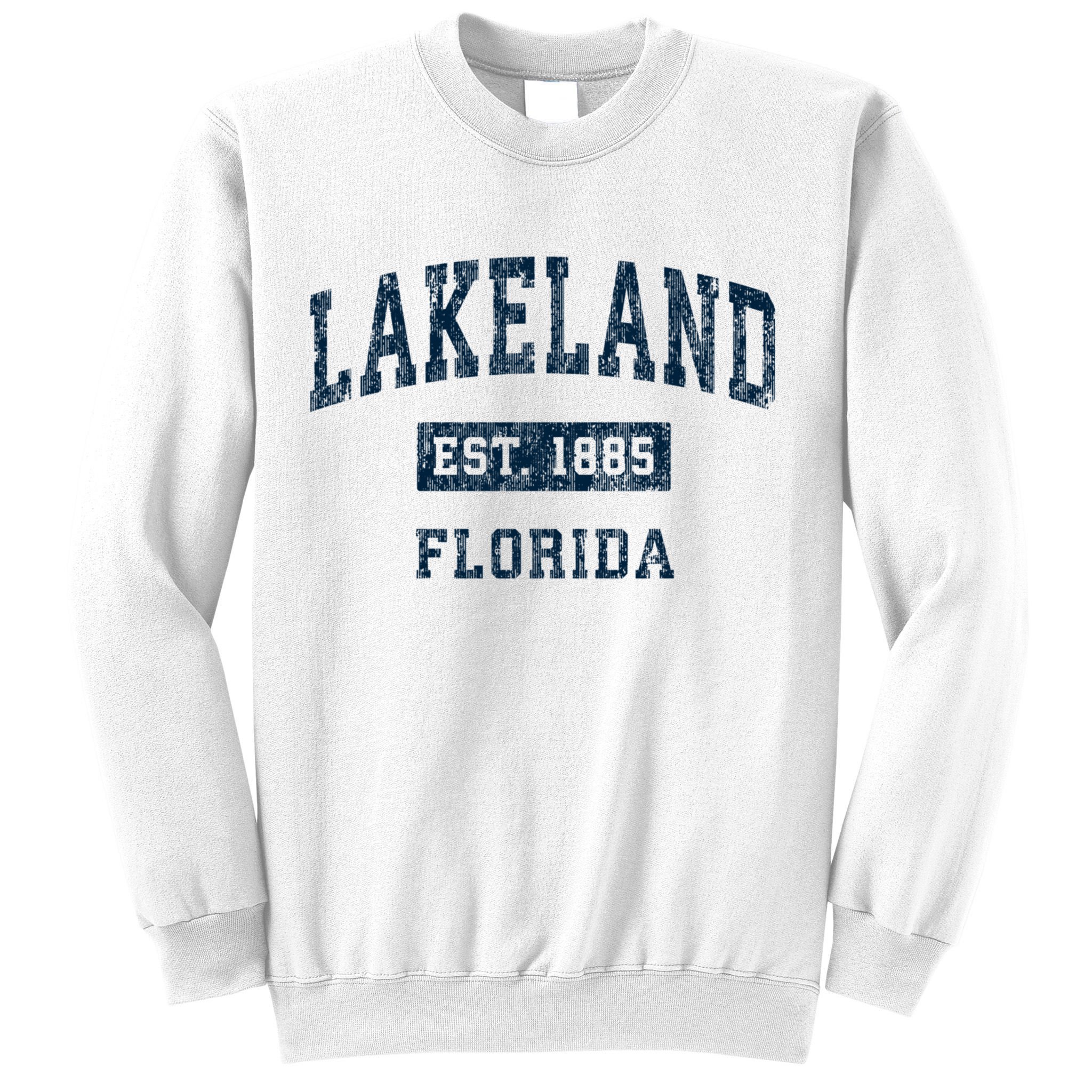 Lakeland Florida Fl Vintage Sports Sweatshirt