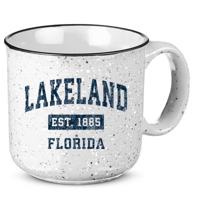 Lakeland Florida Fl Vintage Sports 15oz Campfire Ceramic Mug