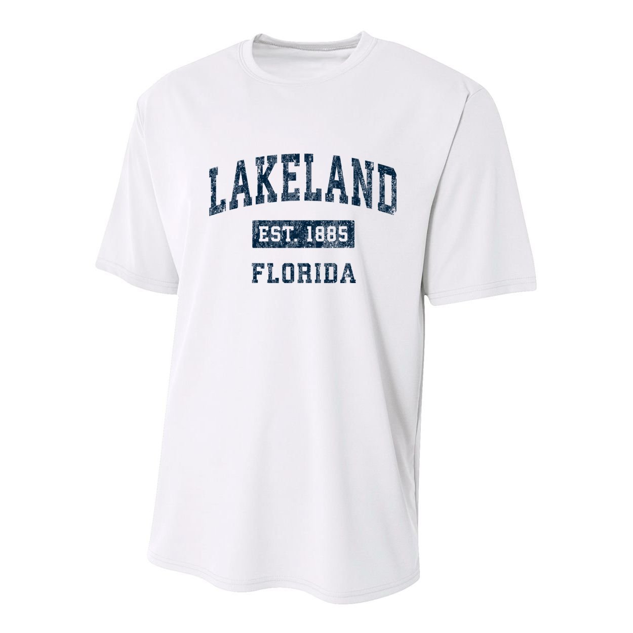 Lakeland Florida Fl Vintage Sports Youth Performance Sprint T-Shirt