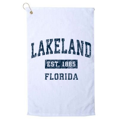 Lakeland Florida Fl Vintage Sports Golf Towel