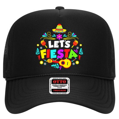 Let's Fiesta Funny Cinco De Mayo Trucker Hat