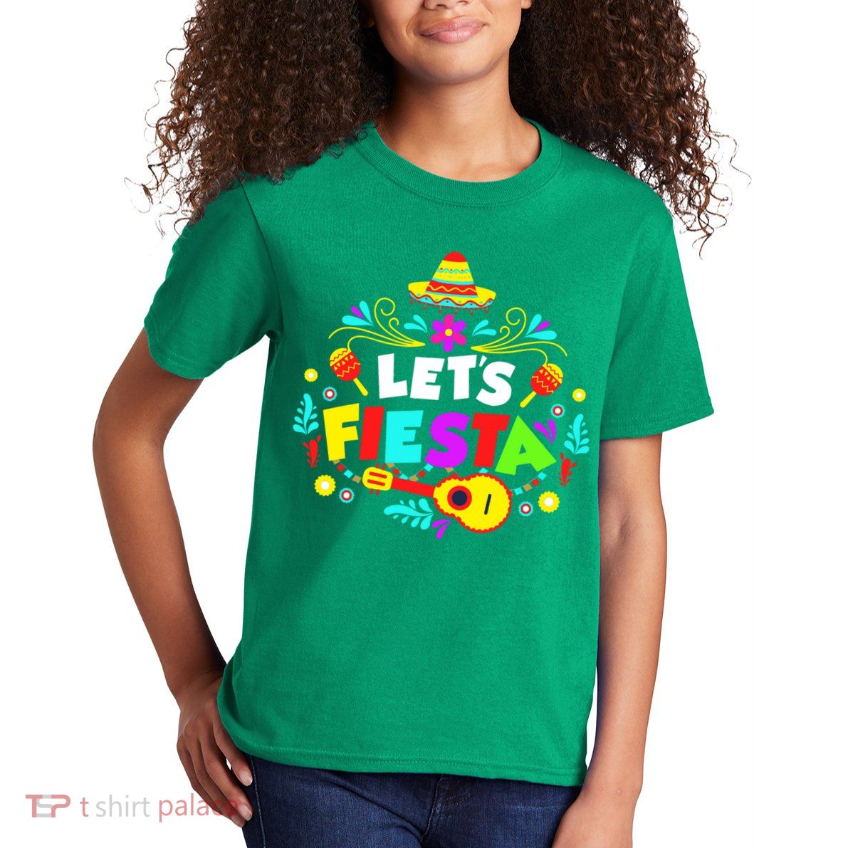 Let's Fiesta Funny Cinco De Mayo Kids T-Shirt