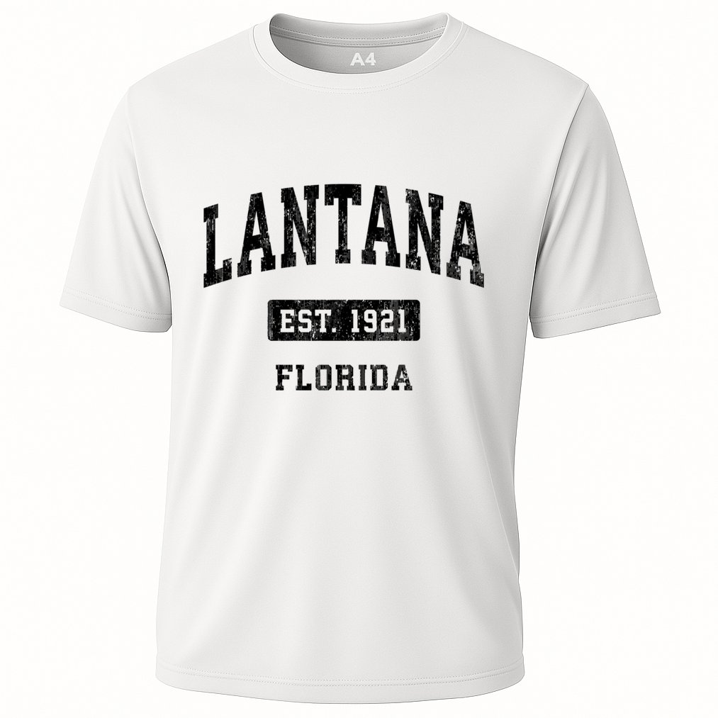Lantana Florida Fl Vintage Sports Established Performance Shirt