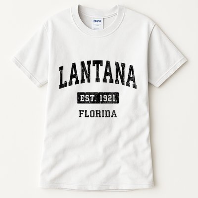 Lantana Florida Fl Vintage Sports Established Tall T-Shirt