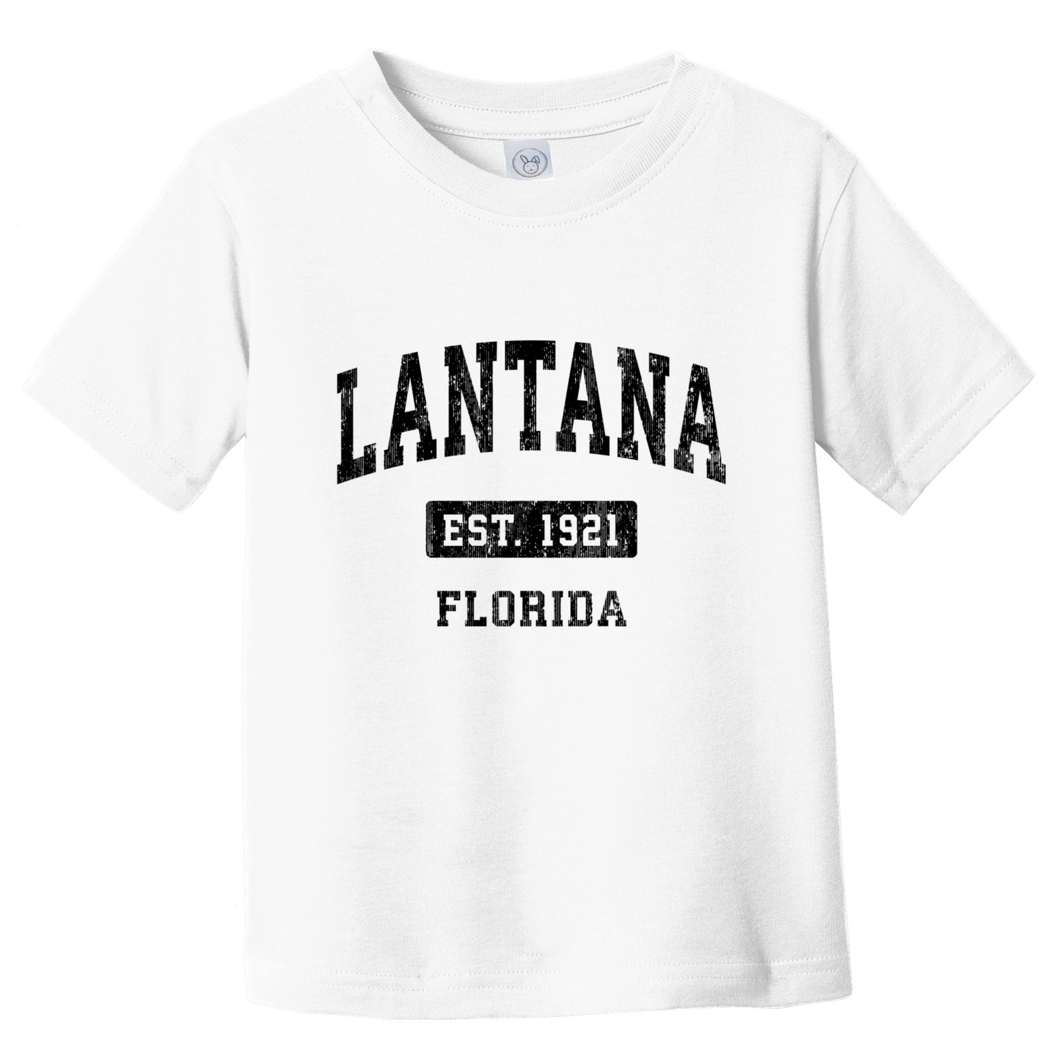 Lantana Florida Fl Vintage Sports Established Toddler T-Shirt