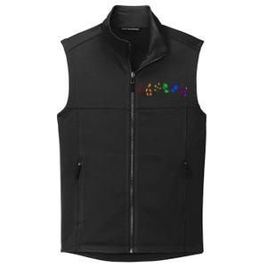 LGBTQ Flowers Floral LGBTQIA+ Pride Month Wildflower Gift Collective Smooth Fleece Vest