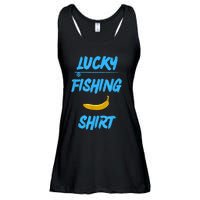 LUCKY FISHING Funny Banana Humor Ladies Essential Flowy Tank