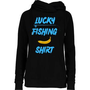 LUCKY FISHING Funny Banana Humor Womens Funnel Neck Pullover Hood