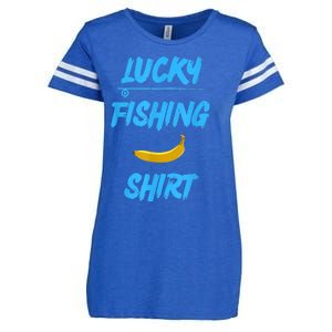 LUCKY FISHING Funny Banana Humor Enza Ladies Jersey Football T-Shirt