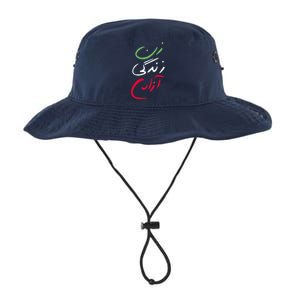 Life Freedom Farsi Calligraphy Zan Zendegi Azadi Legacy Cool Fit Booney Bucket Hat