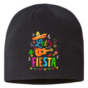 Let's Fiesta For Funny Cinco De Mayo Costume Party Sustainable Beanie