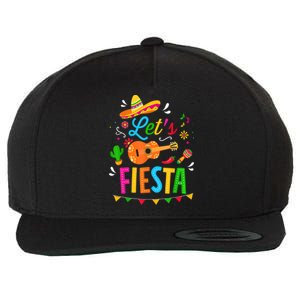 Let's Fiesta For Funny Cinco De Mayo Costume Party Wool Snapback Cap