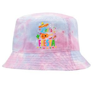 Let's Fiesta For Funny Cinco De Mayo Costume Party Tie-Dyed Bucket Hat