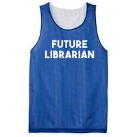 Librarian Funny Future Librarian Funny Gift Mesh Reversible Basketball Jersey Tank