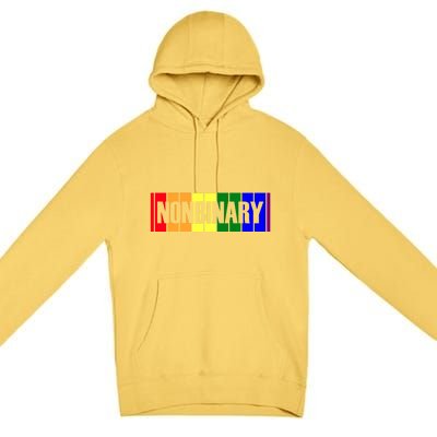 Lgbt Funny Gay Lesbian Bisexual Pride Nonbinary Great Gift Premium Pullover Hoodie