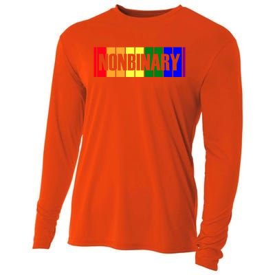 Lgbt Funny Gay Lesbian Bisexual Pride Nonbinary Great Gift Cooling Performance Long Sleeve Crew