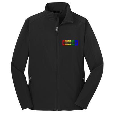 Lgbt Funny Gay Lesbian Bisexual Pride Nonbinary Great Gift Core Soft Shell Jacket