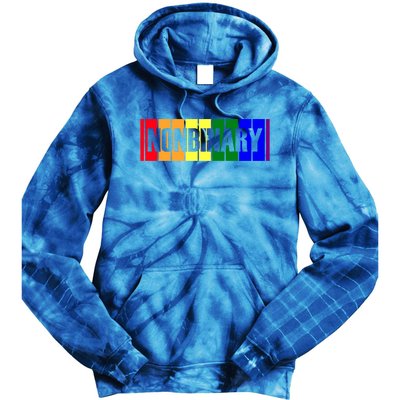 Lgbt Funny Gay Lesbian Bisexual Pride Nonbinary Great Gift Tie Dye Hoodie