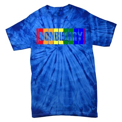 Lgbt Funny Gay Lesbian Bisexual Pride Nonbinary Great Gift Tie-Dye T-Shirt