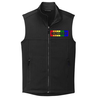 Lgbt Funny Gay Lesbian Bisexual Pride Nonbinary Great Gift Collective Smooth Fleece Vest