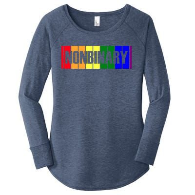 Lgbt Funny Gay Lesbian Bisexual Pride Nonbinary Great Gift Women's Perfect Tri Tunic Long Sleeve Shirt