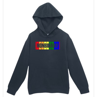 Lgbt Funny Gay Lesbian Bisexual Pride Nonbinary Great Gift Urban Pullover Hoodie