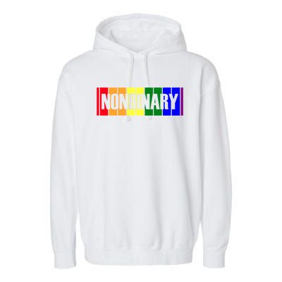 Lgbt Funny Gay Lesbian Bisexual Pride Nonbinary Great Gift Garment-Dyed Fleece Hoodie