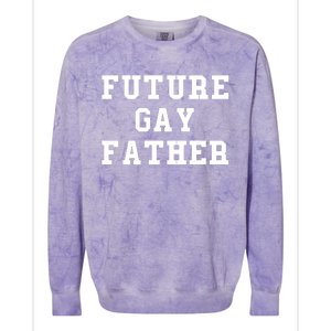 Len0killer Future Gay Father Colorblast Crewneck Sweatshirt