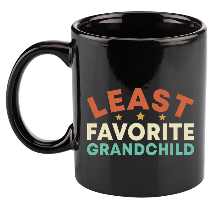 Least Favorite Grandchild 11oz C Handle Ceramic Mug