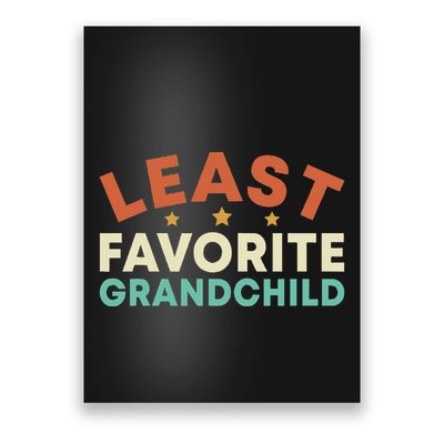 Least Favorite Grandchild Poster