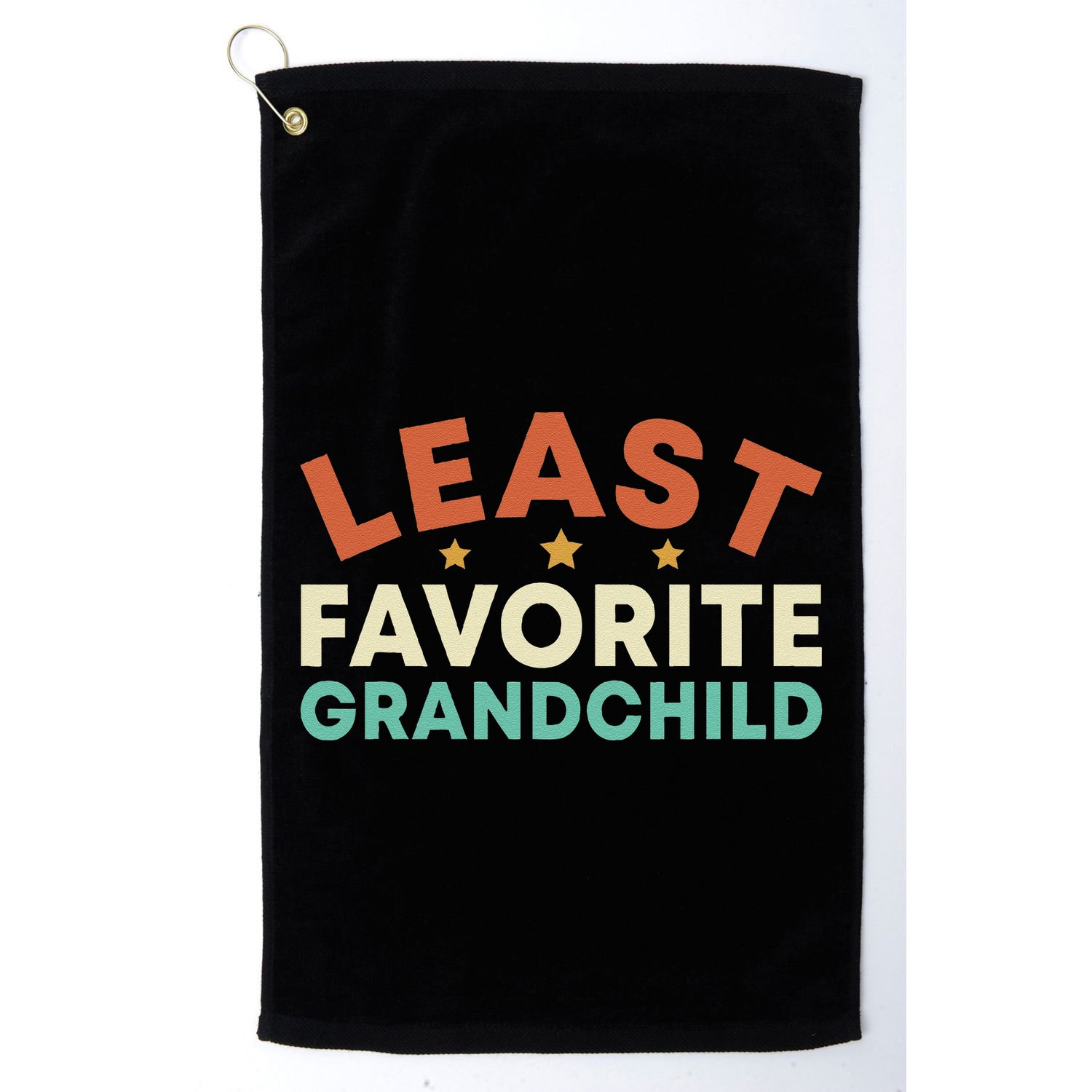Least Favorite Grandchild Golf Towel