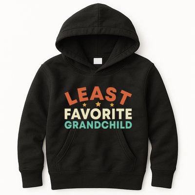 Least Favorite Grandchild Kids Hoodie