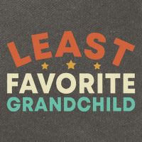 Least Favorite Grandchild Cotton Canvas Backpack
