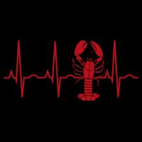 Lobster Funny Gift Lobster Heartbeat Hooded Gift Gift Doggie Tank