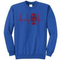 Lobster Funny Gift Lobster Heartbeat Hooded Gift Gift Sweatshirt